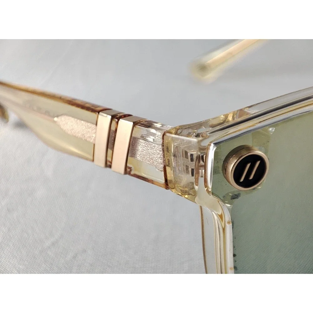 Blenders Deion Sanders Coach Prime Sunglasses Polarized Champagne‎ Gold Mirror